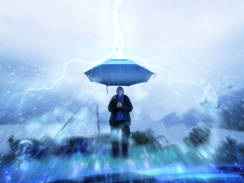 Lightning Umbrella